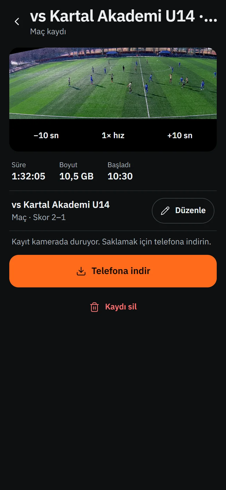 Hexa app: recording details, watch and download